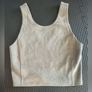 Lululemon Softstreme Ribbed Tank Top - Nomad NWOT